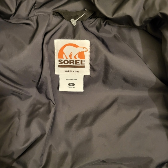Sorel Winter Jacket Size Medium Black - Picture 4 of 9